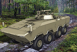 BTR-V2: Zcela nový kolový obrněnec z Běloruska