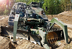 Obrněné ženijní vozidlo AEV 3 Kodiak: Jediný nově vyvinutý stroj na platformě tanku Leopard 2