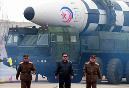 Severní Korea provedla první odpálení mezikontinentální balistické střely od roku 2017
