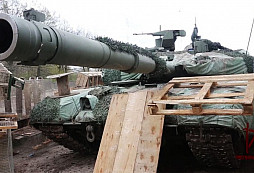 První zaznamenaný případ ruského nasazení tanku T-90M v bojích na Ukrajině
