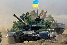 Ruská invaze na Ukrajinu - Ruská vojska v patové situaci a ukrajinská armáda přechází do ofenzívy