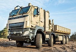 Belgická armáda poprvé představila nové logistické vozy na tatrováckém podvozku