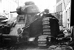 Ani převaha tanku Char B1 nedokázala zastavit pád Francie. Němci byli rychlejší