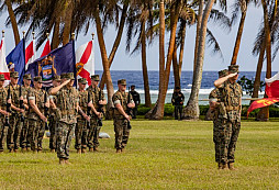 Američtí mariňáci se vrátili na Guam. Jedná se o první vybudovanou základnu za posledních 70 let