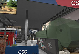 Virtuální realita – prohlédněte si virtuální 3D stánek firem holdingu CSG na veletrhu IDEX 2023