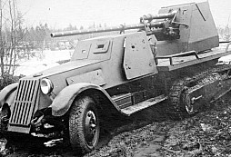 Sovětský stíhač tanků, který se ale nikdy nedostal do výroby