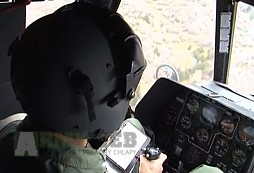 Taktický výsadek na hřebenech hor z vrtulníků Mi-17 Vzdušných sil AČR