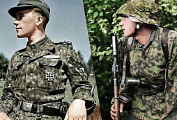 Nadčasové efektivní maskování uniforem příslušníků Waffen-SS