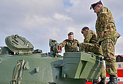 Šternberskou společnost Excalibur Army navštívili vrcholní představitelé nizozemské armády a ministerstva obrany
