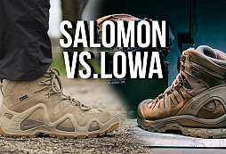 Salomon Quest 4D FORCES vs. LOWA Zephyr: Marines Shop radí jak vybrat taktickou obuv