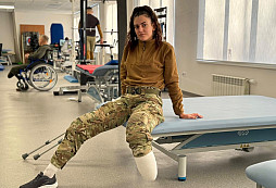 Anastasiia Savka: Ztratila nohu na frontě, ale její další krok je neuvěřitelný