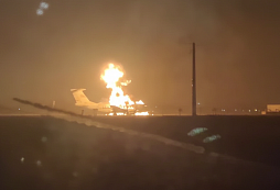 Historický úder na Taganrog: Ukrajina zasáhla ruskou létající laboratoř laserových zbraní A-60 a klíčový letecký závod