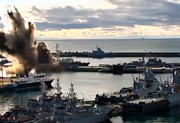 Nečekaný úder: Ukrajina ukázala budoucnost podmořského konfliktu u&nbsp;Novorossijsku