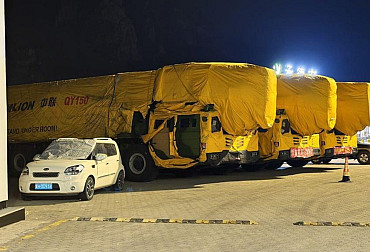 Strategie maskování: Jak se&nbsp;čínské stavební stroje stávají klíčem k&nbsp;jaderné dominanci