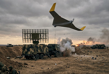 Video: Nové záběry z&nbsp;Ukrajiny. Dron Italmas ničí radary a&nbsp;rozvodny. I&nbsp;Rusové umí zasadit tvrdý úder