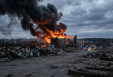 Ukrajinská bezpečnostní služba zaútočtila na&nbsp;experimentální závod. Co&nbsp;se vyrábělo v&nbsp;Redkinu a&nbsp;proč jeho odstávka může bolet víc než jeden výbuch