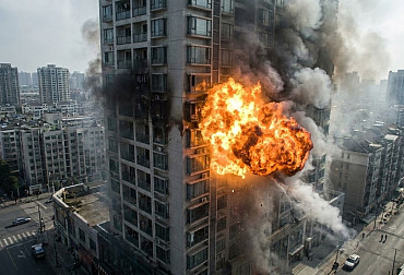 Video: Přesný úder v okupovaném městě. Cílem bylo velení ruských tajných služeb