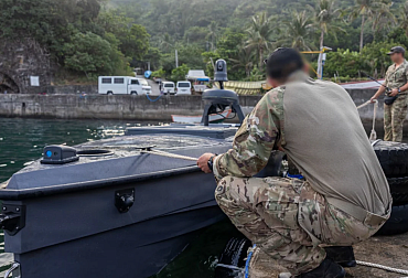 Ukrajinský nápad v amerických rukou? Dronový člun potopil cíl u Filipín