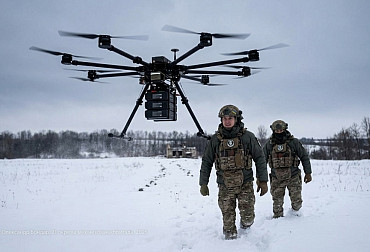Video: Neuvěřitelná záchrana z&nbsp;fronty. Ukrajinský dron osvobodil vojáky ze&nbsp;zajetí