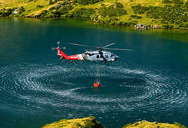 Dva Black Hawky skupiny Helicopter Alliance znovu míří hasit požáry ve Francii