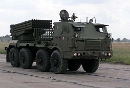 Raketomet RM-70 GRAD na podvozku Tatra 813