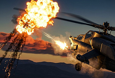 Video: Dramatické záběry jak ruský Mi-28 sestřelil ukrajinské drony 30mm kanónem
