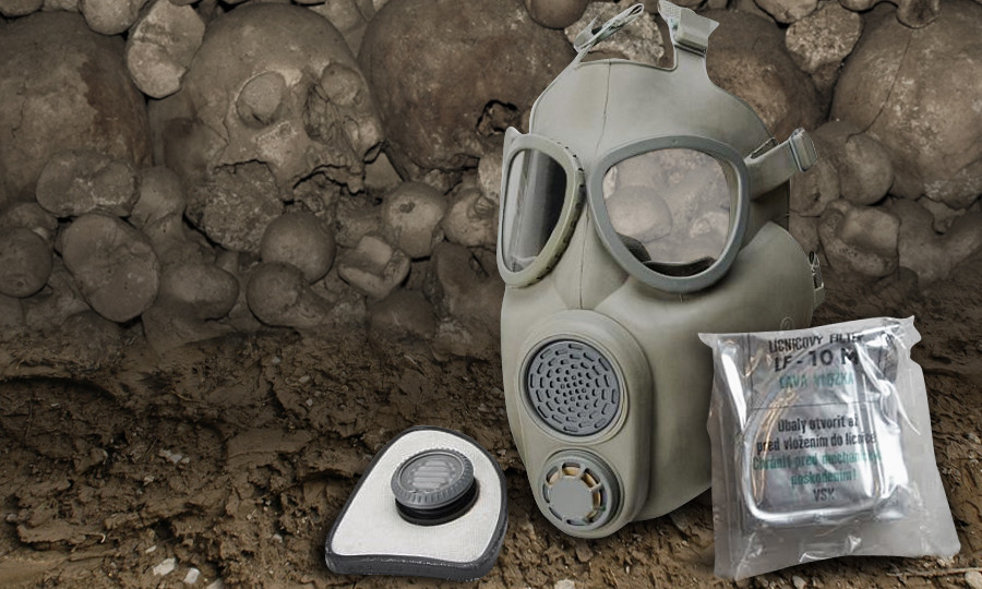 Může vám plynová maska z dob ČSLA zachránit život? 