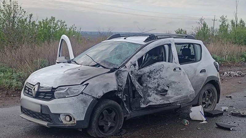 Masakr v přímém přenosu: Ruský dron záměrně zničil autobus s civilisty, devět mrtvých!