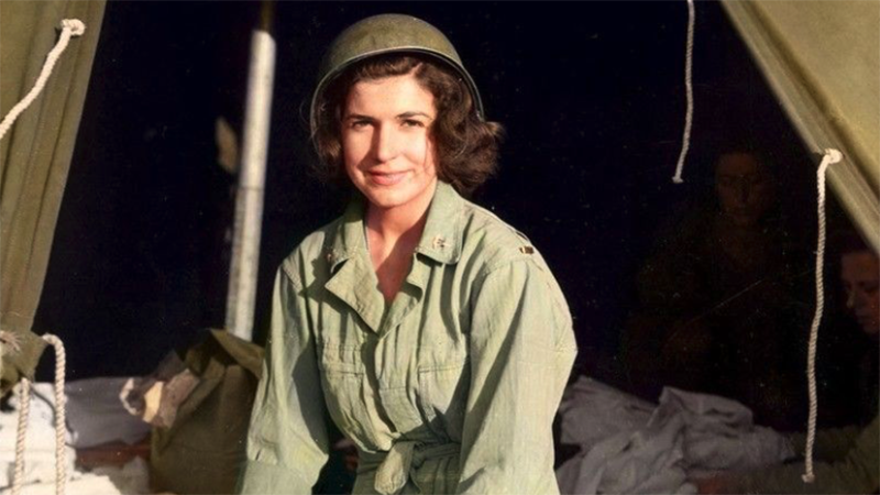 První žena na pláži Utah: Zapomenutý hrdinský příběh sestry Margaret Stanfillové