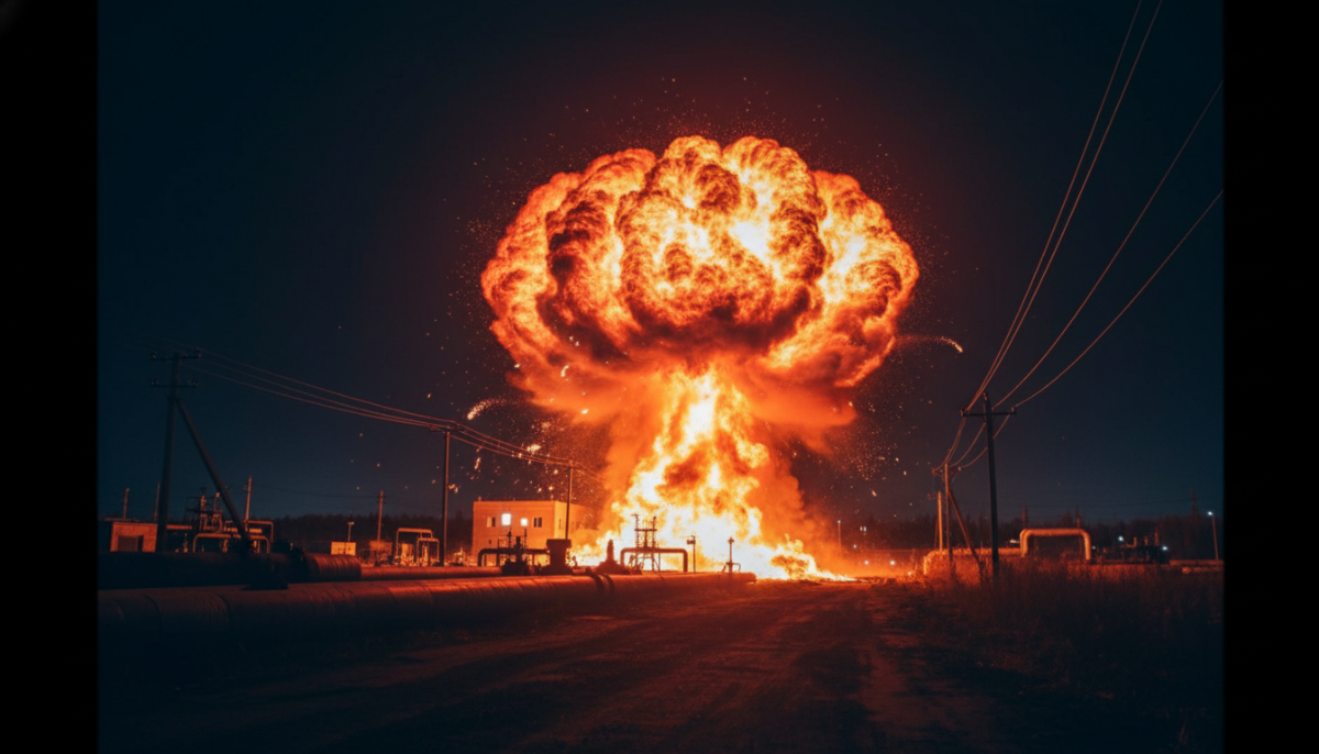 Video: Družba v plamenech. Strategický úder do srdce ruské ropné infrastruktury