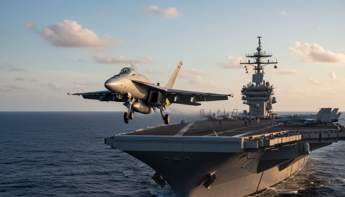 Video: Vědecká preciznost a pilotní mistrovství aneb přistání F/A-18 na letadlové lodi