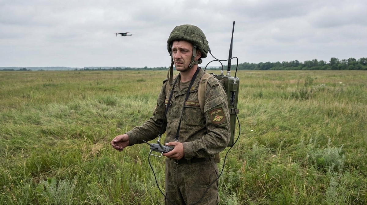 Rusko poslalo neozbrojeného vojáka jako „živou anténu“ pro drony. Ukrajinci ho zajali na pokrovské ose