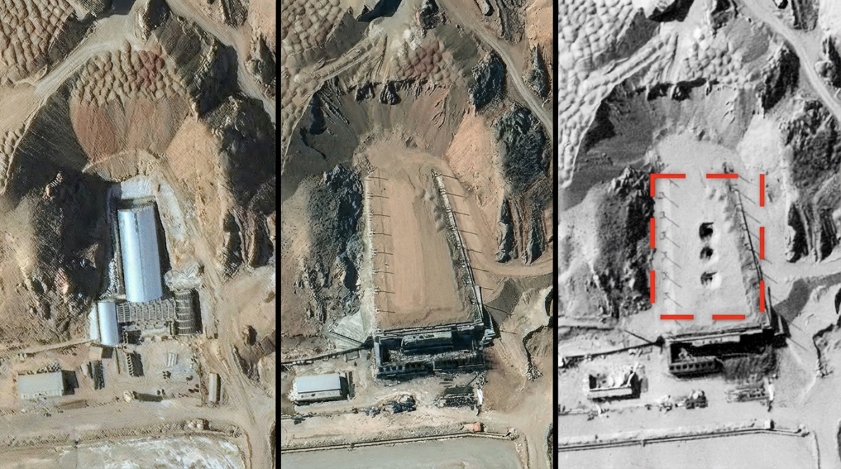Byly v Íránu nasazeny neviditelné bombardéry B-2 Spirit? Snímky z Taleghan 2 rozvířily spekulace