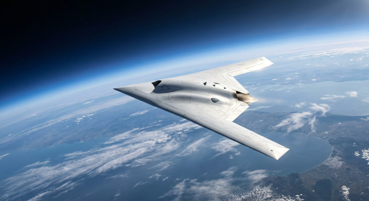 Místo B-2 zřejmě něco jiného. Snímky z Řecka rozvířily spekulace o RQ-180