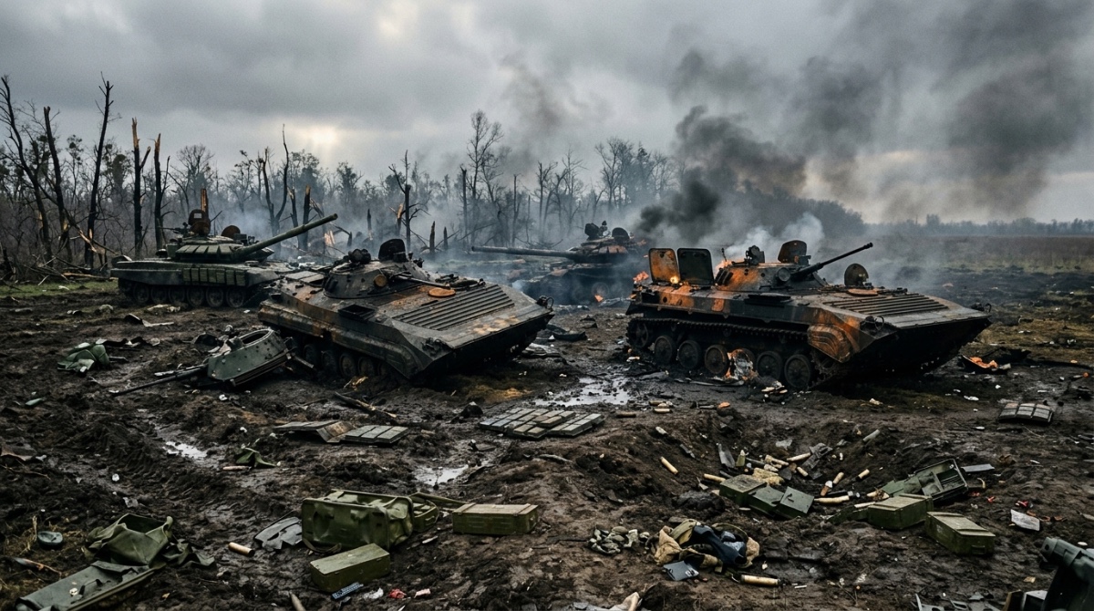Tisíce ztrát za čtyři dny: Ruský plán na frontě se rozpadl