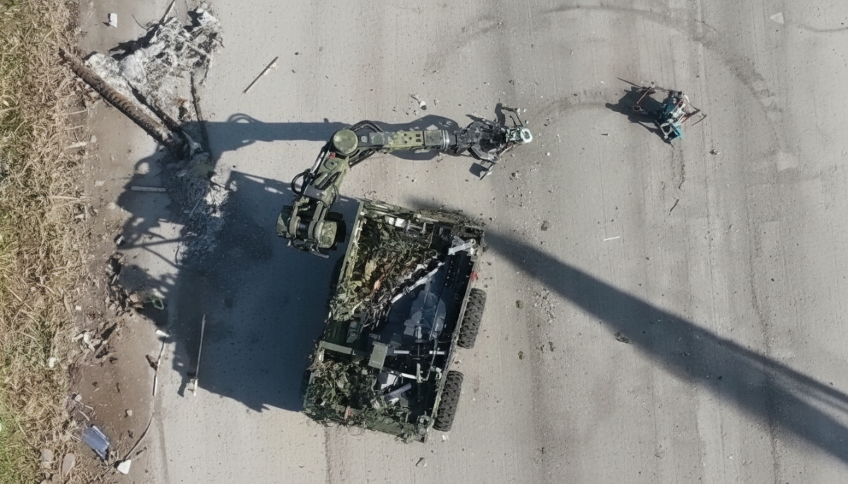 Video: Ukrajinský robot zničil ruský dron způsobem, který nikdo nečekal