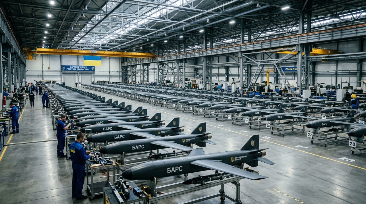 Ukrajina údajně vyrábí přes 2 000 raketových dronů Bars měsíčně