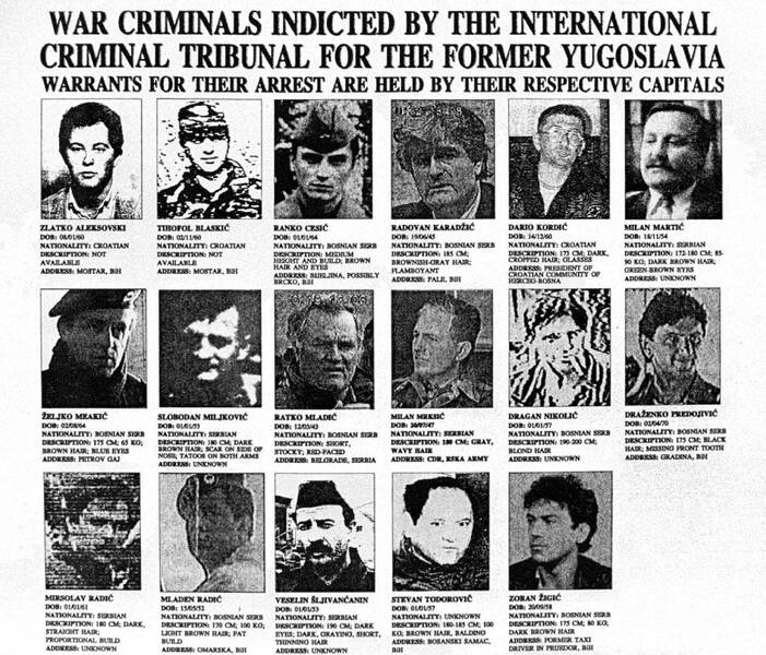 Seznam válečných zločinců psotupně se rozšiřoval