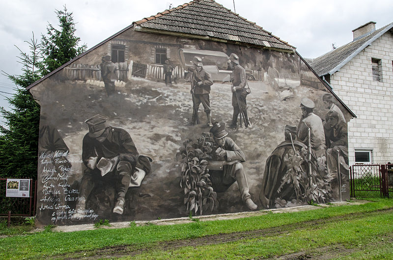 Wizna-mural