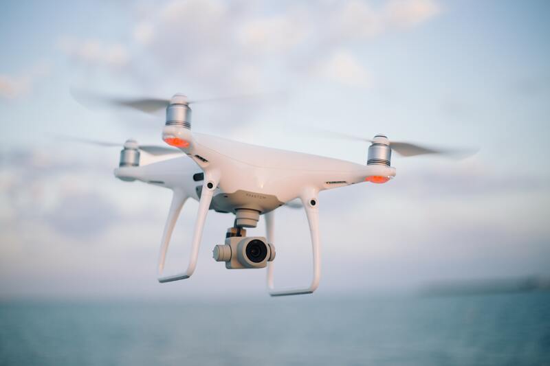 Quadcopter_camera_drone_in_flight