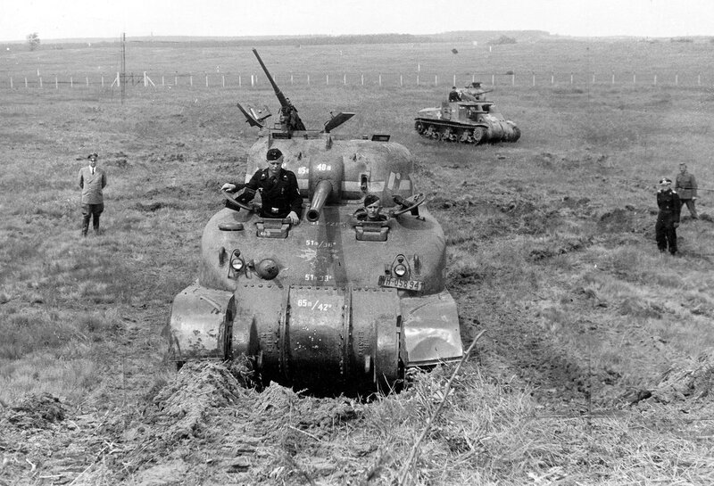 Captured_Sherman_M4_tank._(50243646588)
