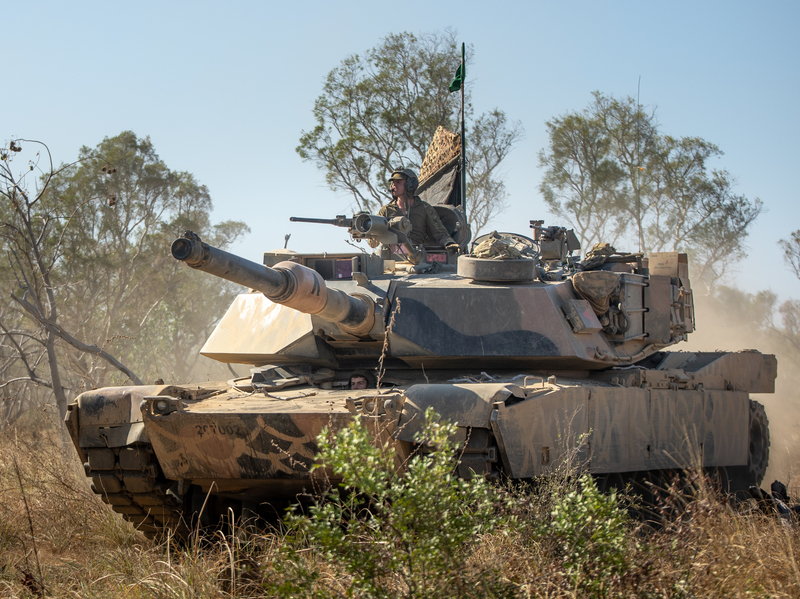 Front_view_of_an_Australian_M1A1_tank_during_Koolendong_2021