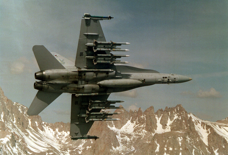 FA-18_Hornet_VX-4_with_10_AMRAAM