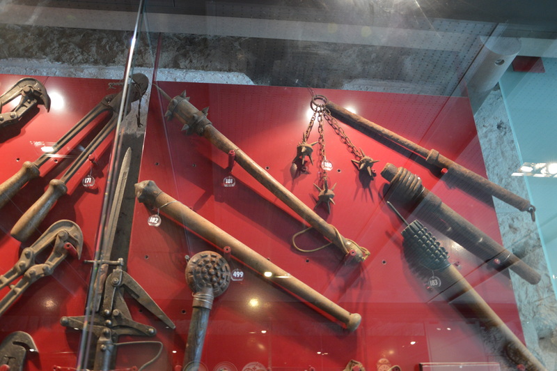 WWI_maces_and_wirecutters_tre_sassi_museum