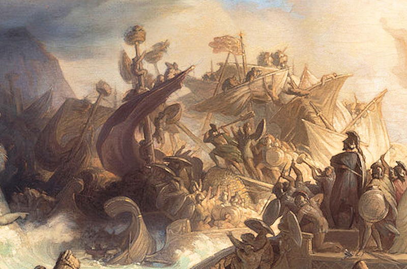 Battle_of_Salamis_by_Wilhelm_von_Kaulbach