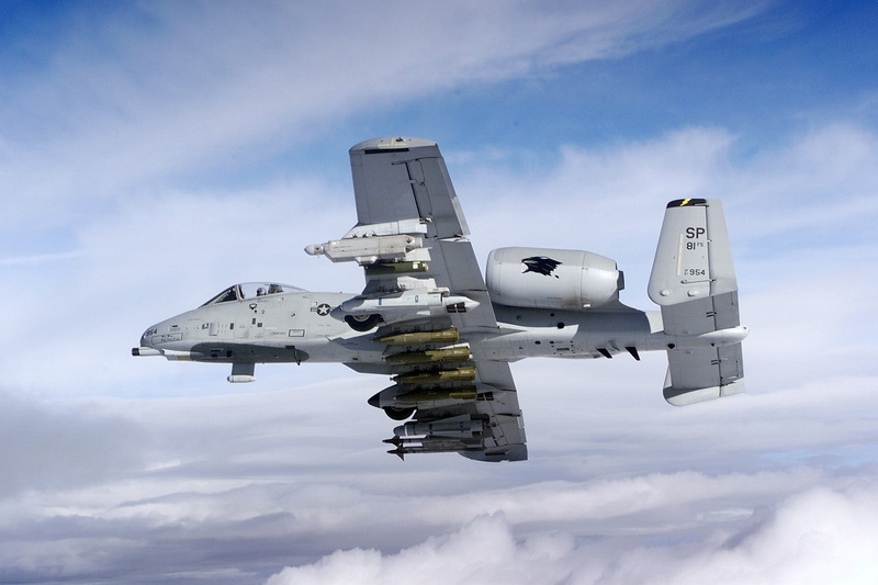 An_A-10_from_the_81st_Fighter_Squadron_flies_over_central_Germany