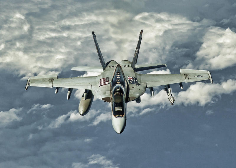 FA-18E_Super_Hornet_of_VFA-115_in_flight_over_the_Bismarck_Sea_in_March_2016