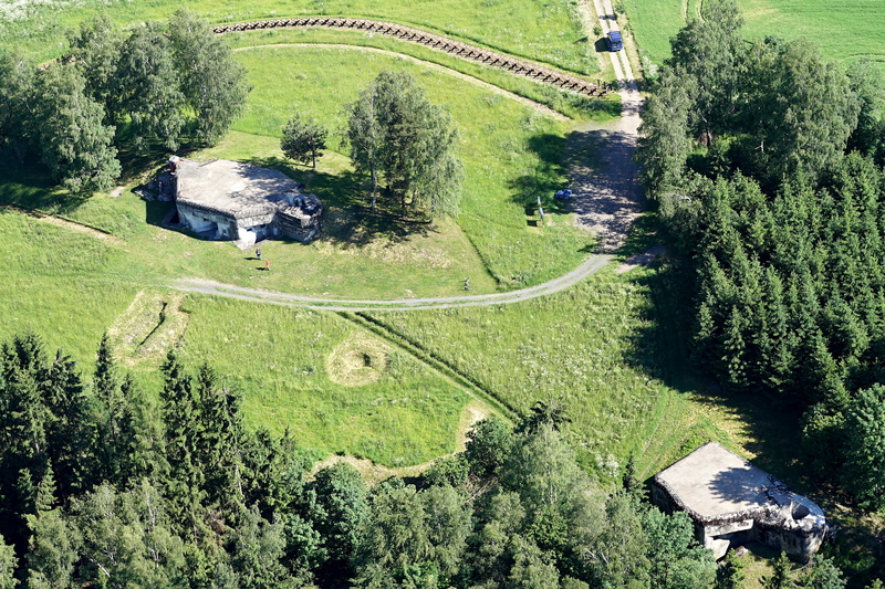 8 - Areál Vojenského muzea Lichkov s pěchotními sruby K - S 32 Na růžku a K - S 31 U besídky