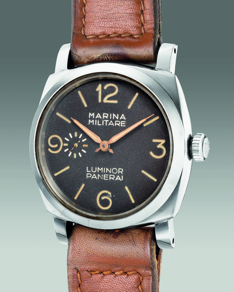 4_Vintage hodinky Panerai_Luminor Marina Militare_ref. 6152 se vydražily v listopadu na aukci Phillips za víc než 211 tisíc amerických dolarů_fotocredit Phillips