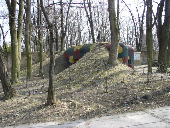 První zrekonstruovaný řopík do původního stavu v čr foto Vojenský skanzen Smečno